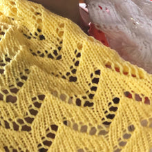 Load image into Gallery viewer, Top Ten (10) Stitches Volume 2 Lace Patterns: Acorn, Chevron, Open Honeycomb, Paw, Ridged Ribbon, Tilted Blocks, Wheat, Zig Zag Eyelet
