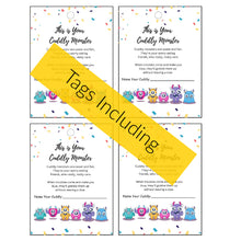 Load image into Gallery viewer, Sarahs Cuddly Cuddle Monster Doll Bunch Pattern