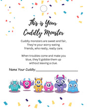Load image into Gallery viewer, Cuddly Monster Gift Tags