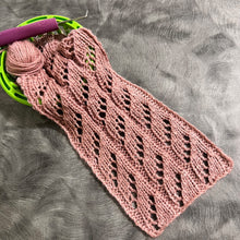 Load image into Gallery viewer, Diagonal Lace Columns Stitch Pattern