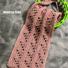Load image into Gallery viewer, Diagonal Lace Columns Stitch Pattern