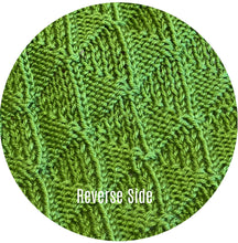 Load image into Gallery viewer, Flying Geese Stitch Pattern Flat and In the Round