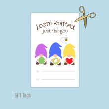 Load image into Gallery viewer, Gnome Gift Tag Labels