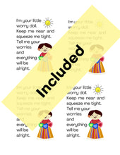 Load image into Gallery viewer, Worry Doll Poem Printable Cards and Tags
