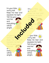 Load image into Gallery viewer, Worry Doll Poem Printable Cards and Tags
