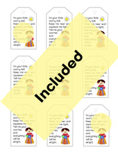 Load image into Gallery viewer, Worry Doll Poem Printable Cards and Tags