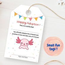 Load image into Gallery viewer, Axolotl Doll Loom Knit Pattern