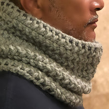Load image into Gallery viewer, Chunky Textured Stitch Cowl Scarf