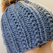Load image into Gallery viewer, Farrow Rib Stitch Hat and Scarf Set Pattern