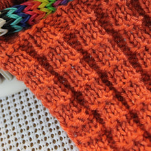 Load image into Gallery viewer, Loom Knit Interrupted Rib Stitch
