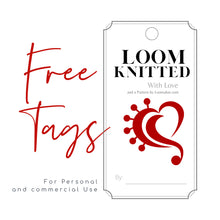 Load image into Gallery viewer, FREE "Made with Love" Printable Label Tags