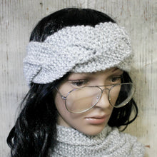 Load image into Gallery viewer, Braided Headband Ear Warmer Pattern