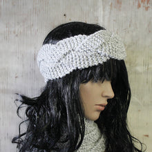 Load image into Gallery viewer, Braided Headband Ear Warmer Pattern