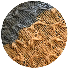 Load image into Gallery viewer, Loom Knit Butterfly Bow Know Stitch Loomahat
