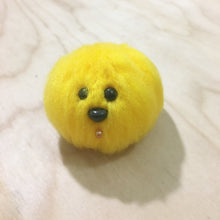 Load image into Gallery viewer, Loom Knit Pattern Emoji Fuzzy Dots Toy Doll Copyright Loomahat