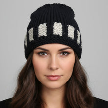 Load image into Gallery viewer, Loon Knit Belt Loop Hat Pattern for Men and Women Large-Guage-Loom 41 pegs Copyright Loomahat