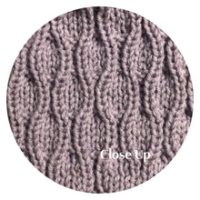 Load image into Gallery viewer, Loom Knit Wavy Rib Stitch Pattern Copyright Loomahat