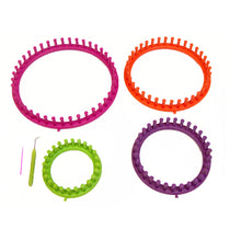 Load image into Gallery viewer, Loops and Threads Knitting Looms Sets 24 31 36 41 Pegs with Free Loomahat Pattern