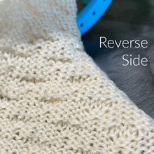 Load image into Gallery viewer, Mock Honeycomb with Purl Stitch Pattern