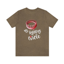 Load image into Gallery viewer, Loom Knit T Shirt My Knitting Circle Short Sleeve
