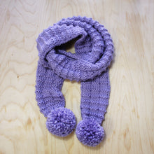 Load image into Gallery viewer, Pom Pom Scarf Pattern