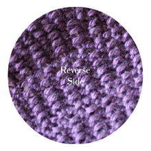Load image into Gallery viewer, Reverse side of the Loom Knit Rambler Stitch Pattern