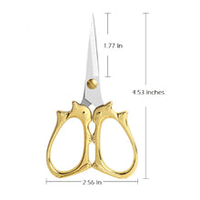 Load image into Gallery viewer, Squirrel Theme Embroidery Cross Stitch Crewel Knitting Sharp Scissors