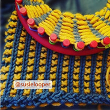 Load image into Gallery viewer, Basket Rib Stitch aka Speckled Slip Stitch Pattern