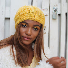 Load image into Gallery viewer, Waffle Rib Stitch Slouchy Hat Pattern