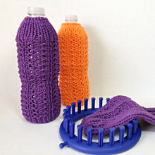Load image into Gallery viewer, Water Bottle Cover Holder Bag Sack Purse Tote Pattern