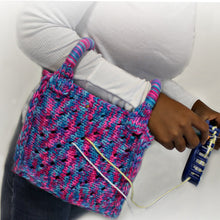 Load image into Gallery viewer, Yarn Holder Bag Purse Tote Pattern