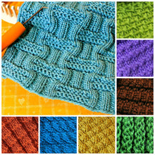 Load image into Gallery viewer, Loom Knit Stitches Patterns Copyright Loomhat
