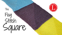 Load image into Gallery viewer, Flag Stitch Square Pattern