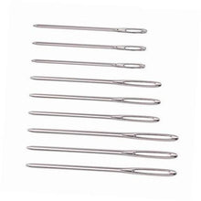 Load image into Gallery viewer, 9 Large Eye Yarn Needles in 3 Sizes with Vial Case
