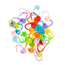 Load image into Gallery viewer, 120 Locking Stitch Markers in Plastic Case