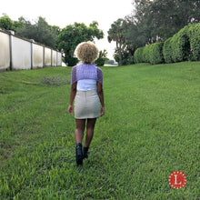 Load image into Gallery viewer, Loom Knit Lace Stitch Poncho made with a 41 peg loomCopyright Loomahat