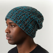 Load image into Gallery viewer, Loom Knit Brimless Hat 41 peg loom Copyright Loomahat