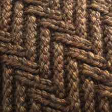 Load image into Gallery viewer, Chevron Stitch Chunky Cowl Scarf Pattern