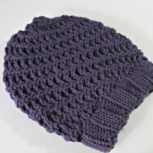 Load image into Gallery viewer, Spiral Slouchy Hat and Messy Bun - Two Patterns