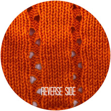 Load image into Gallery viewer, Loom Knit Single Eyelet Stitch Pattern Copyright Loomahat