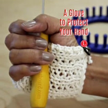 Load image into Gallery viewer, Protective Loom Knitter Glove Pattern