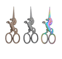 Load image into Gallery viewer, Unicorn Horse Vintage European Style Scissors