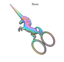 Load image into Gallery viewer, Unicorn Horse Vintage European Style Scissors