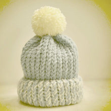 Load image into Gallery viewer, Beginner Easy Baby Loom Knit Hat Pattern with Video Tutorial by Loomahat Copyright