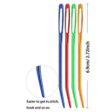 Load image into Gallery viewer, 2pc Large Eye Blunt Darning Needles