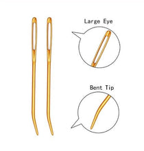 Load image into Gallery viewer, 2pc Large Eye Blunt Darning Needles