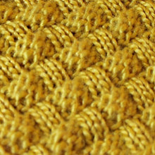 Load image into Gallery viewer, Loom Knit Basketweave Stitch Pattern Loomahat
