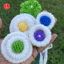 Load image into Gallery viewer, Button Flowers and Leaf Pattern