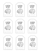 Load image into Gallery viewer, Hearts Sheep Made with Love Printable Labels