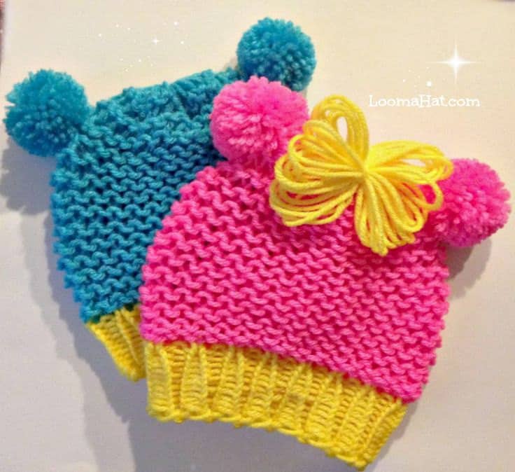 Baby Hat Pattern with Ears Animal Bear Mouse Ears –